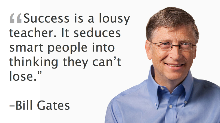 WA Success Stories - Bill Gates Quote