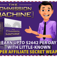 Commission Machine Banner