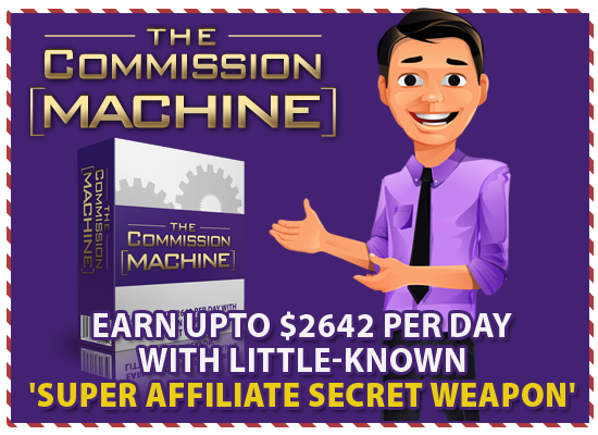 Commission Machine Banner