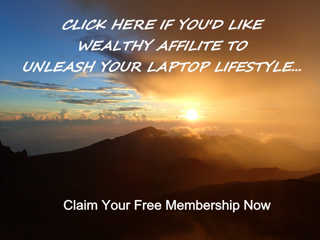 Let Wealthy Affiliate help you unleash your laptop lifestyle