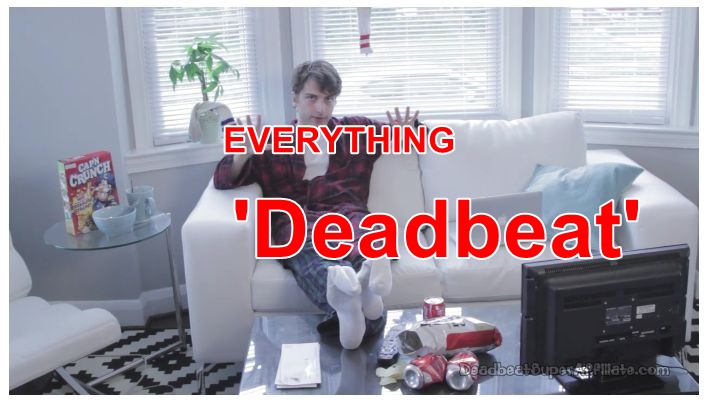 Dan Brock in persona as the Deadbeat Super Affiliate this time in his sales video for Deadbeat Super Affiliate Reloaded