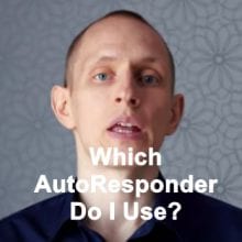 Which autoresponder service does shane Melaugh use and why?