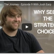 Joshua Earp interview with Vick Strizheus for The Journey