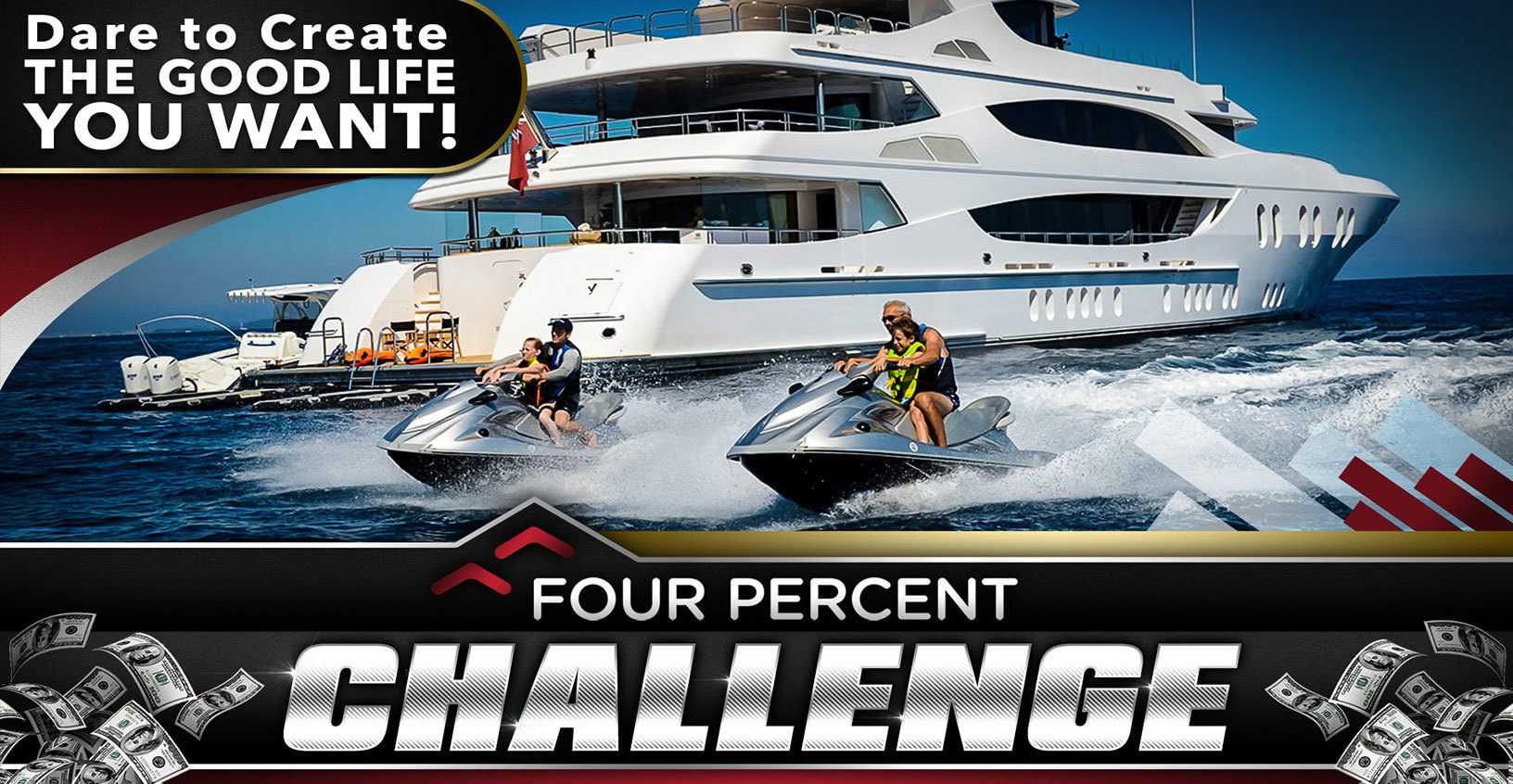 Want to see how to build a successful business from scratch check out the Four Percent Challenge