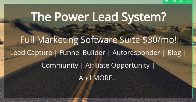 Detailed explanation of the Power Lead System marketing suite