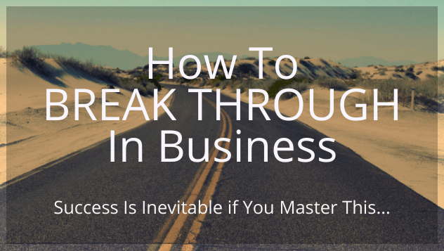 Success is 80% mindset. You must be aware of this in order to break through the fear, worry and anxiety that hold us ALL back