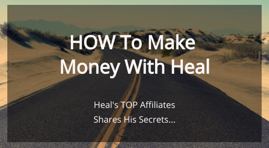 Michael Mansell video sharing how you can meke money in Heal leveraging his team.